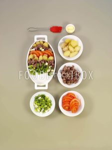 Kartoffel-Auflauf mit Hackfleisch und Tomaten Step 5