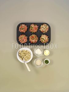 Hackfleisch-Knoblauch-Muffins Step 6