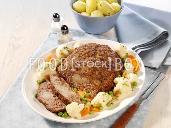 Hackbraten mit Blumenkohl-Füllung 2