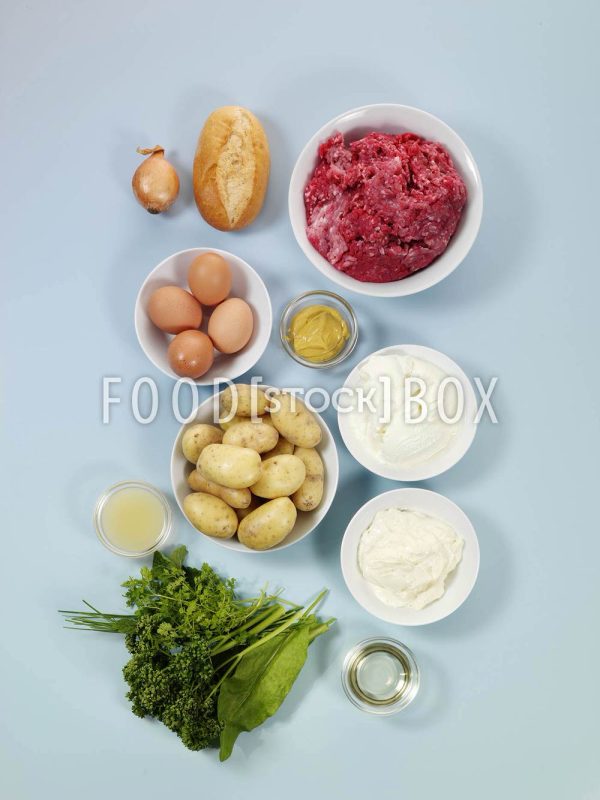 Hackbraten mit grüner Sauce Step 1b