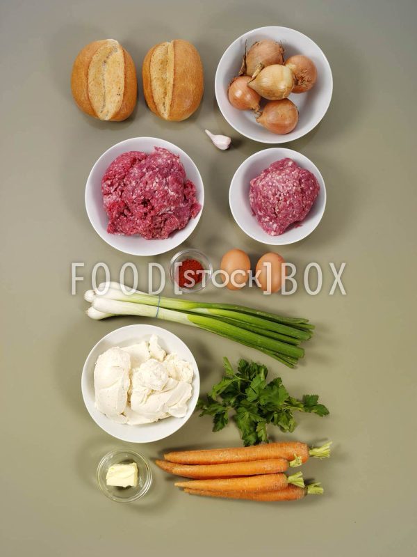 Hackbraten mit Käsefüllung Step 1