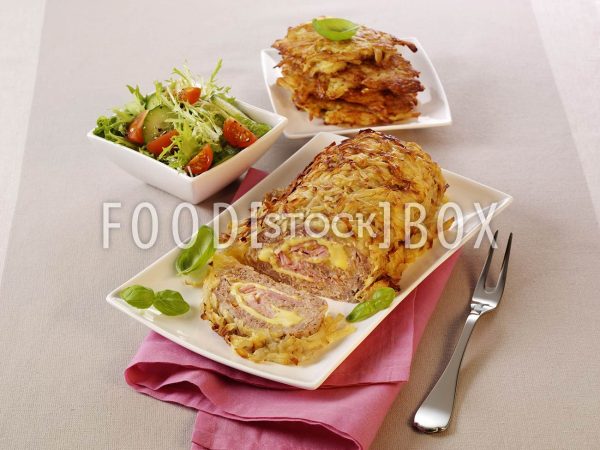 Hackbraten mit Rösti-Kruste 2