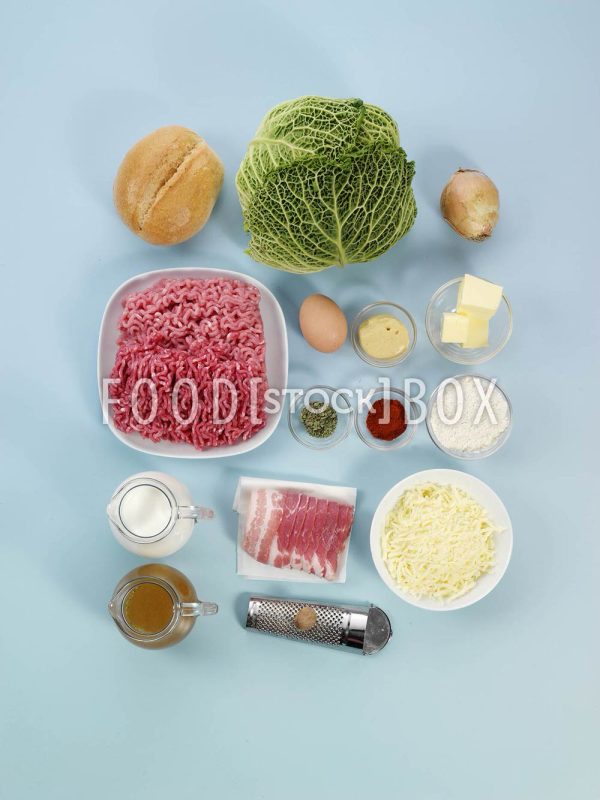 Hackbraten mit Wirsing-Käse-Kruste Step 1