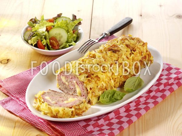 Hackrolle mit Rösti-Kruste 2