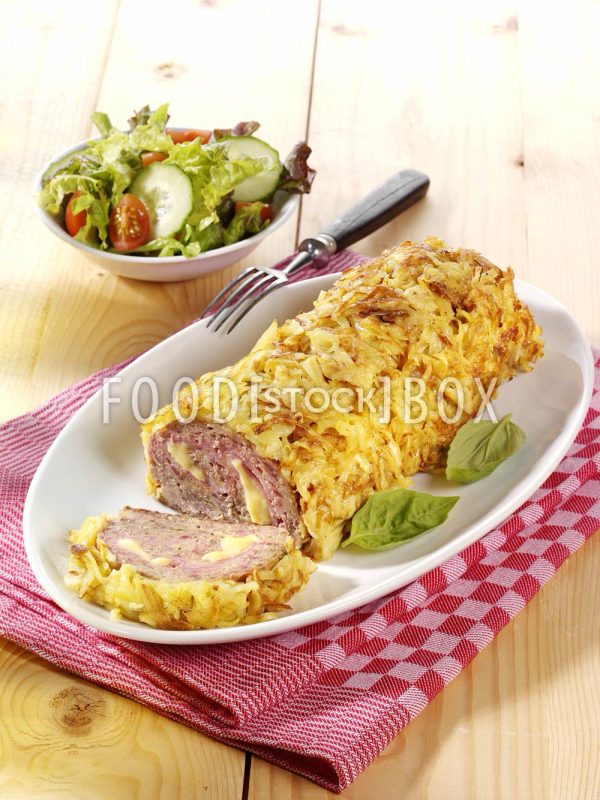 Hackrolle mit Rösti-Kruste 3