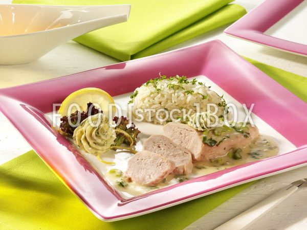 Putenbrust mit Kressebutter