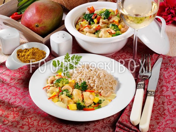 Hähnchen-Curry-Ragout