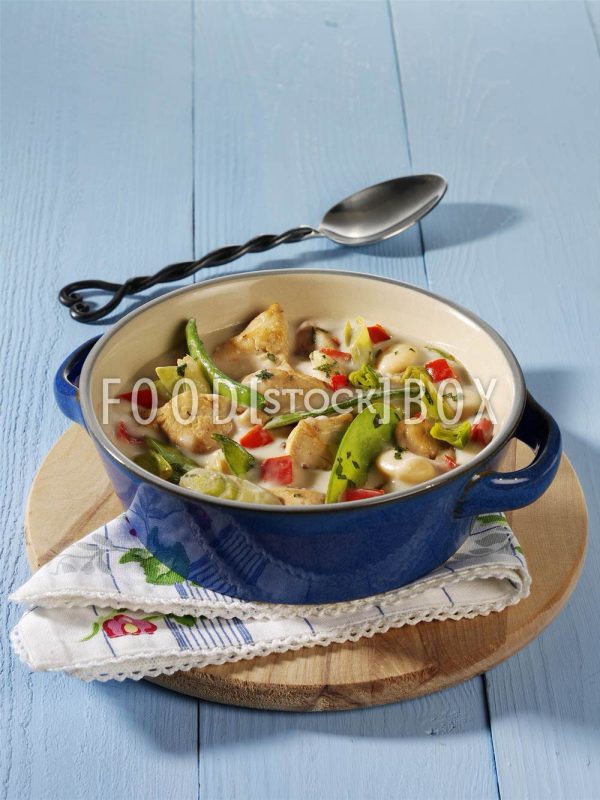 Hähnchen-Lauch-Topf