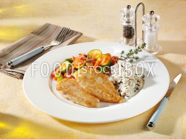 Hähnchenbrust mit Ratatouille