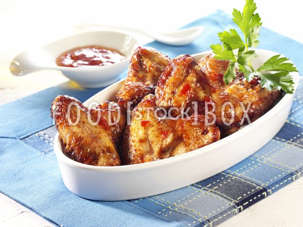 Würzige Hähnchenflügel