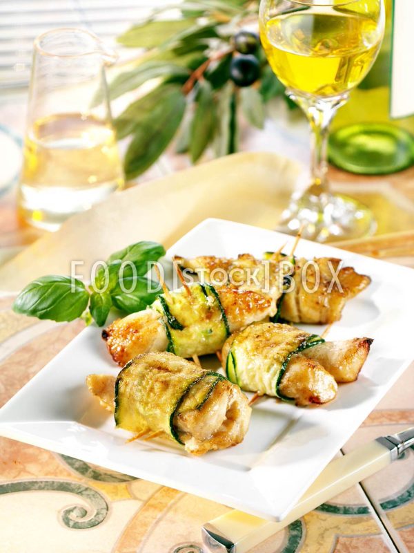 Heilbutt-Zucchini-Rollen 2