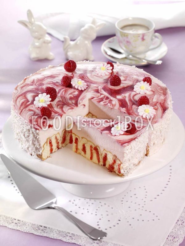 Himbeer-Torte mit Kokos 2