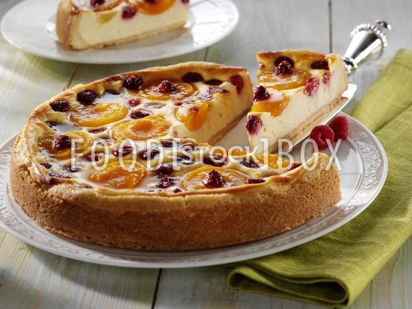Himbeer-Aprikosen-Käsekuchen 2