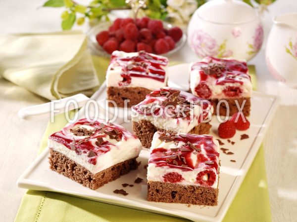 Himbeerblech Stracciatella 2