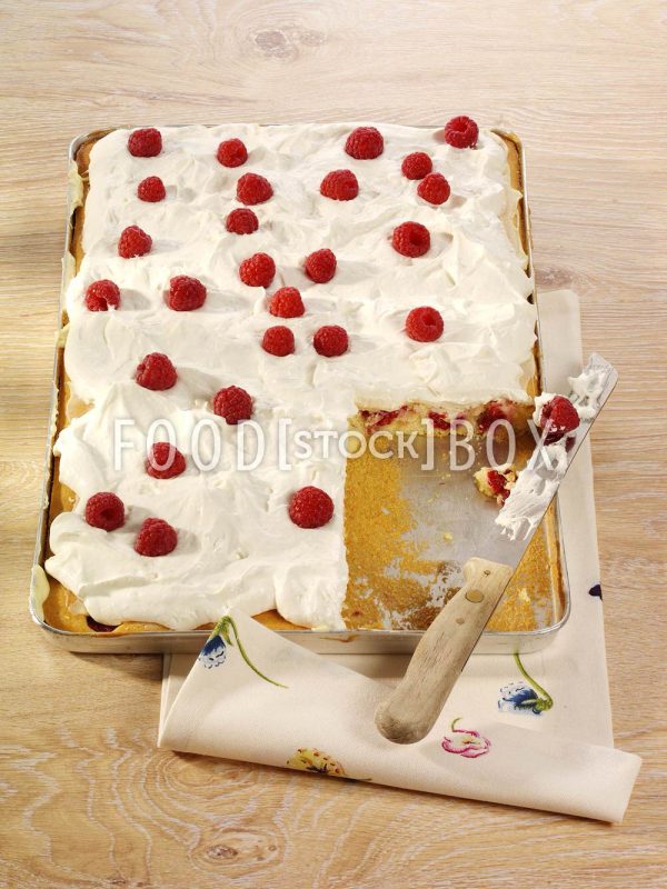 Himbeer-Frischkäse-Blech