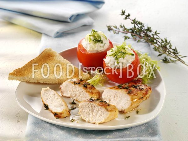Hühnchen mit Tomaten / Diabetiker