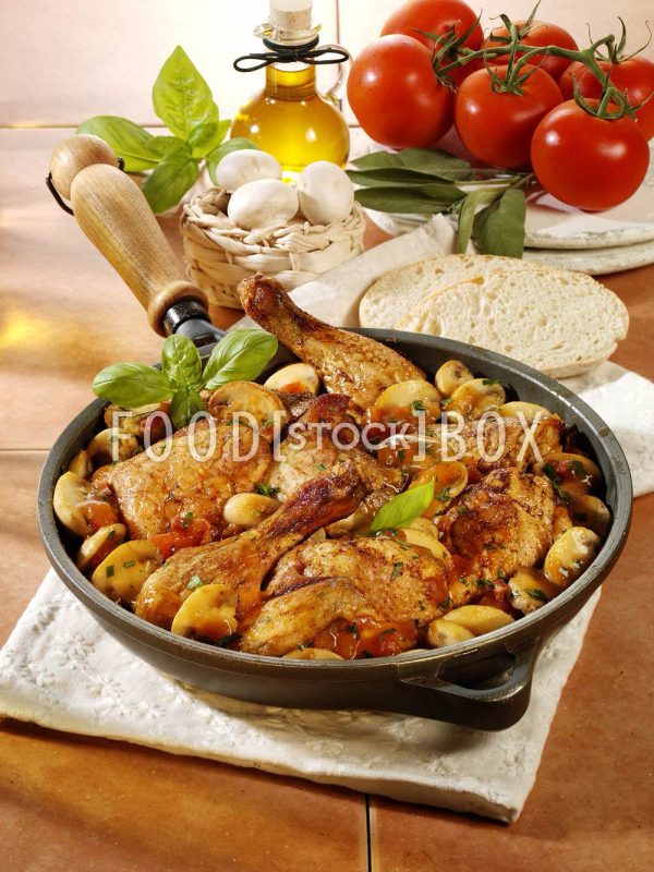 Huhn auf Jägerart