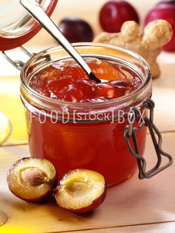 Ingwer-Pflaumen-Gelee