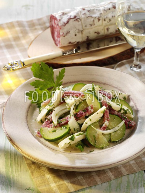 Italienischer Zucchinisalat 2
