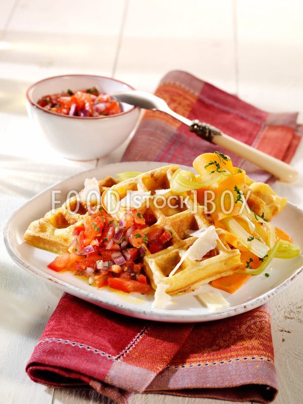 Italienische Kartoffelwaffeln
