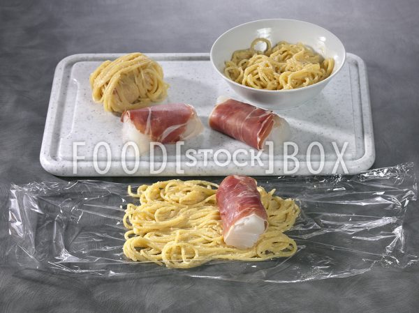 Kabeljau im Spaghettimantel 1