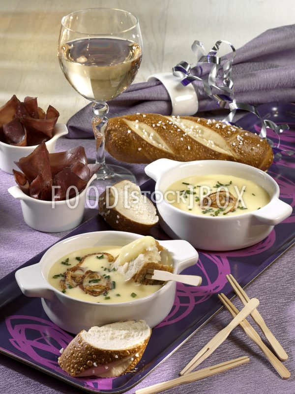 Kleines Käse-Fondue