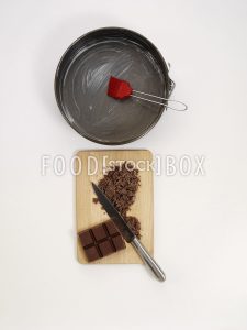 Käsekuchen mit Schokostücken Step  2