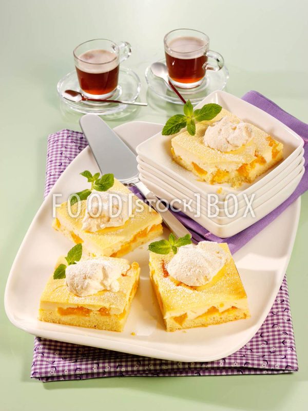 Käsekuchen mit Baiser