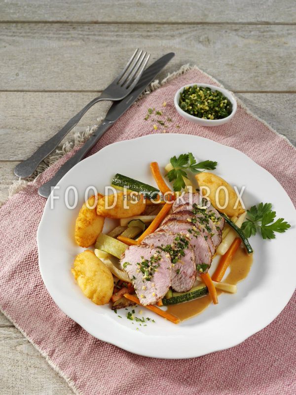Kalbsbraten mit Gremolata