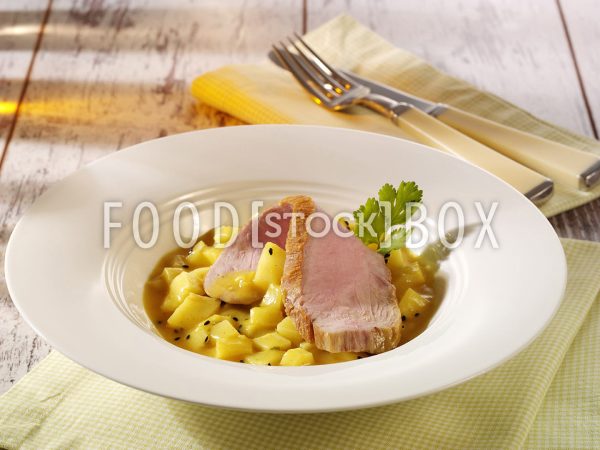 Kalbssteakhüfte auf Pastinaken
