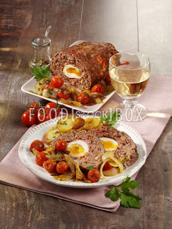 Kanadischer Bourbon-Hackbraten