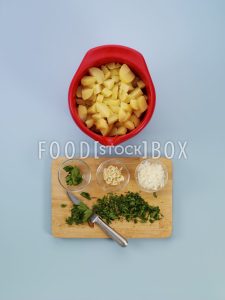 Kartoffelsalat mit Gemüse Step 4