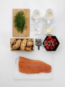 Kartoffel-Lachs-Gratin Step 1