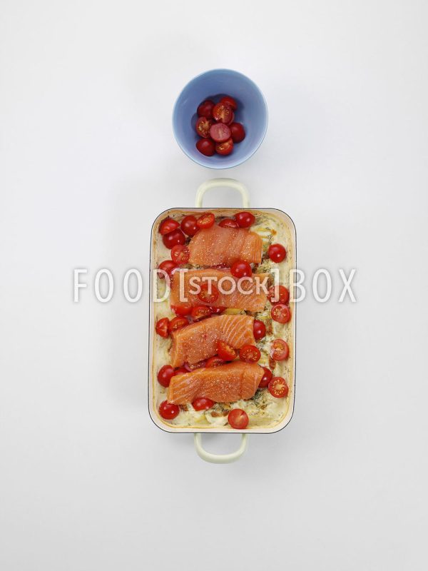 Kartoffel-Lachs-Gratin Step 6