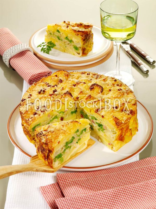 Kartoffel-Wirsing-Torte