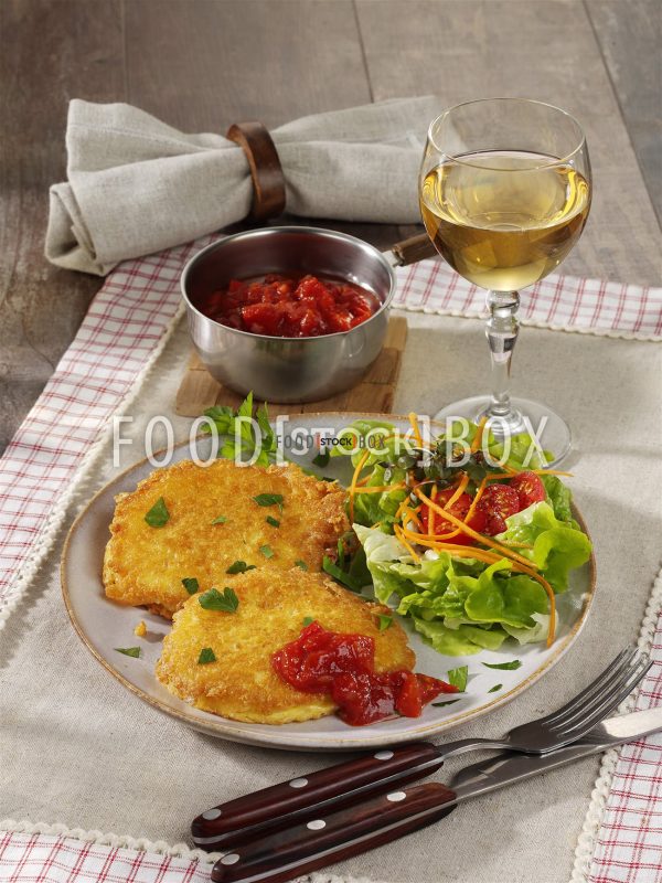 Vegetarische Kartoffelschnitzel