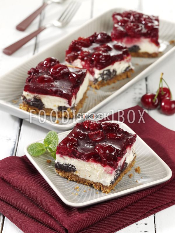 Kirsch Mohn Quark Kuchen
