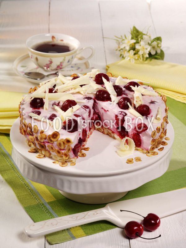 Kirsch-Quark-Torte ohne Backen