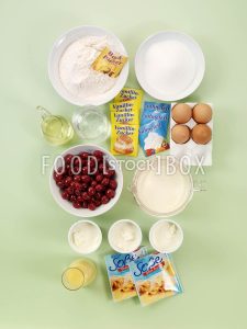 Kirsch-Schmand-Kuchen Step1
