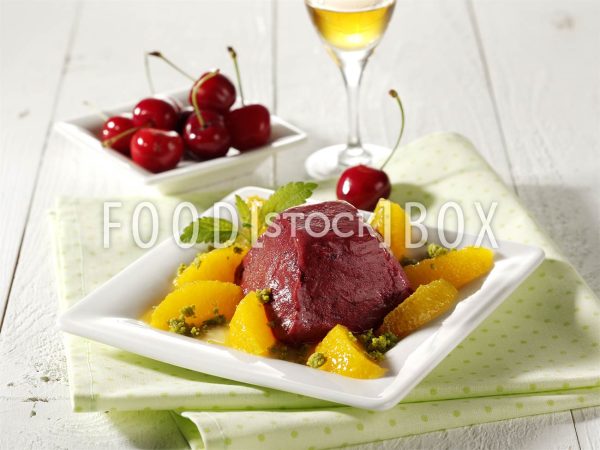 Joghurt-Kirsch-Eis /diabetiker