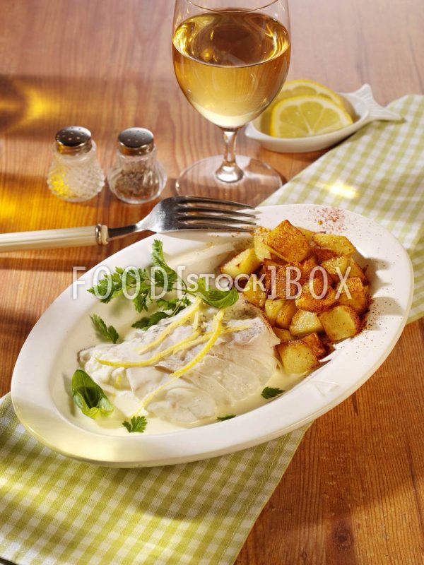 Kabeljau mit Kräutersahne 2