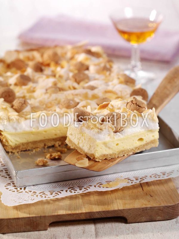 Käse-Amaretto-Schnitten