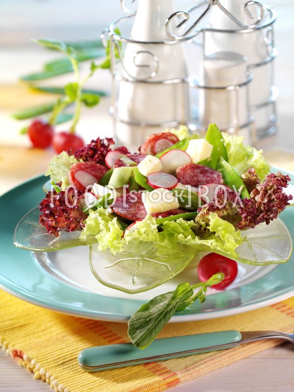 Käse-Wurst-Salat
