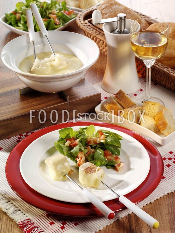 Käsefondue aus der Schweiz