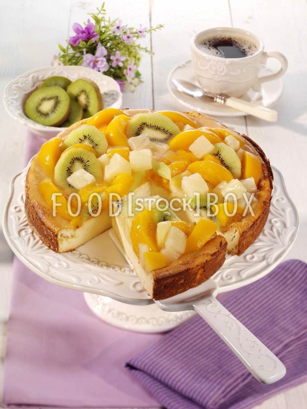 Käsekuchen fruchtiger Art