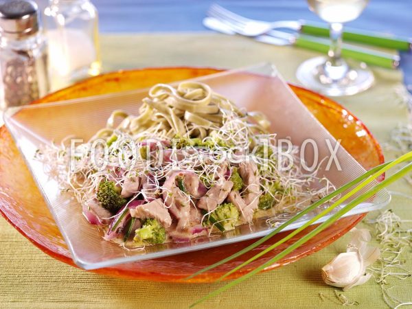 Kalbfleischpfanne mit Sprossen 2