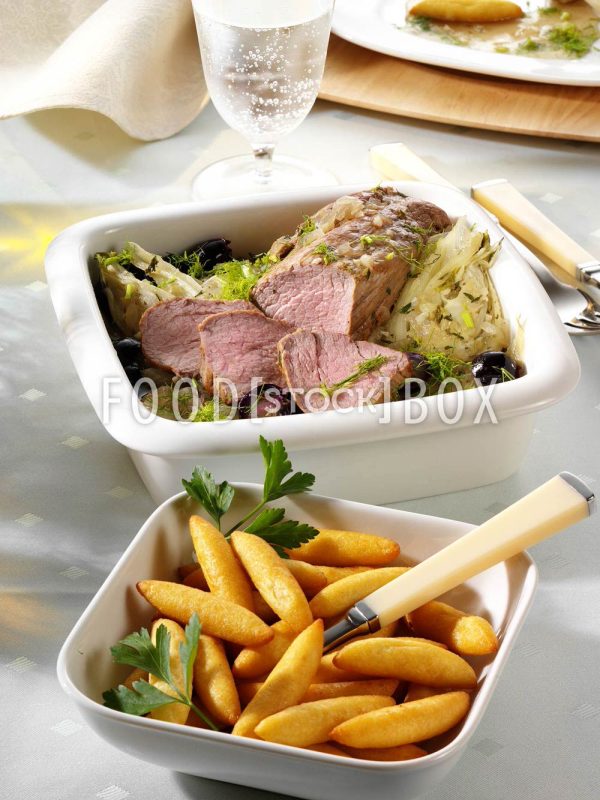 Kalbsfilet mit Fenchel