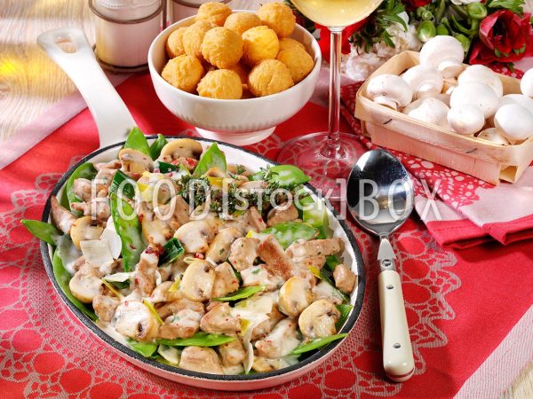 Kalbsragout mit Kartoffelbällchen 2