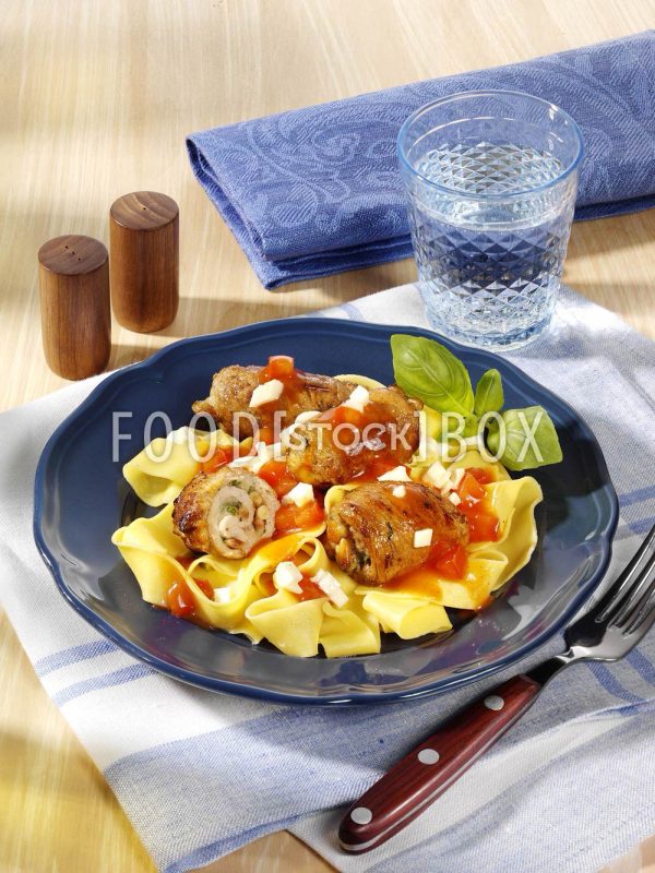 Kalbsröllchen mit Mozzarella