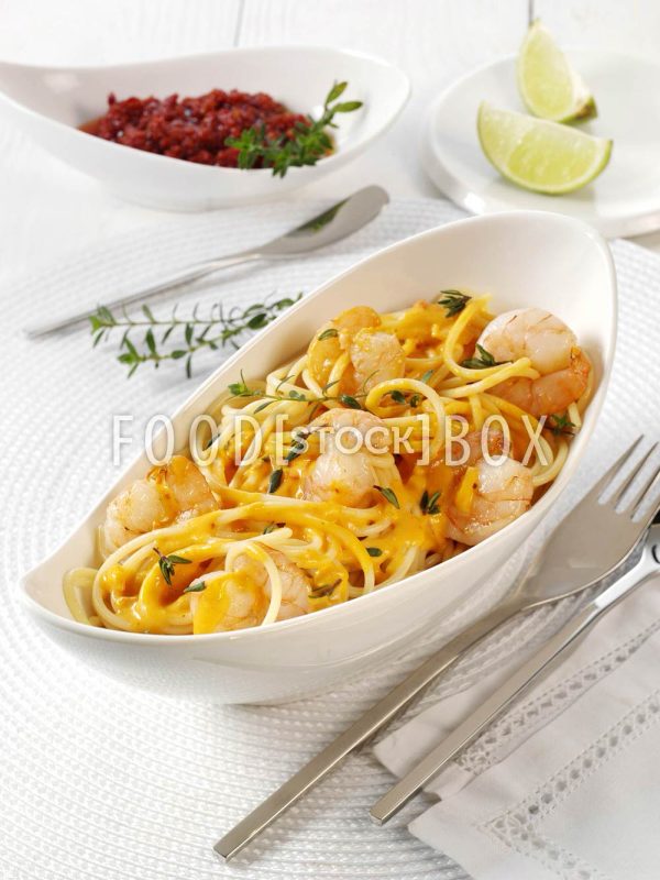 Karibische Spaghetti mit Pesto/ Lactosefrei